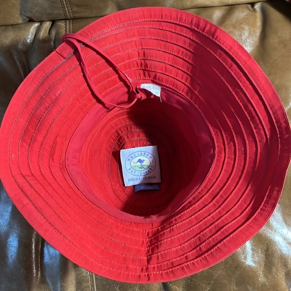 Wallaroo Hat Company, breton style. Sun blocker fabric. Wide brim, adj headband - Picture 2 of 9